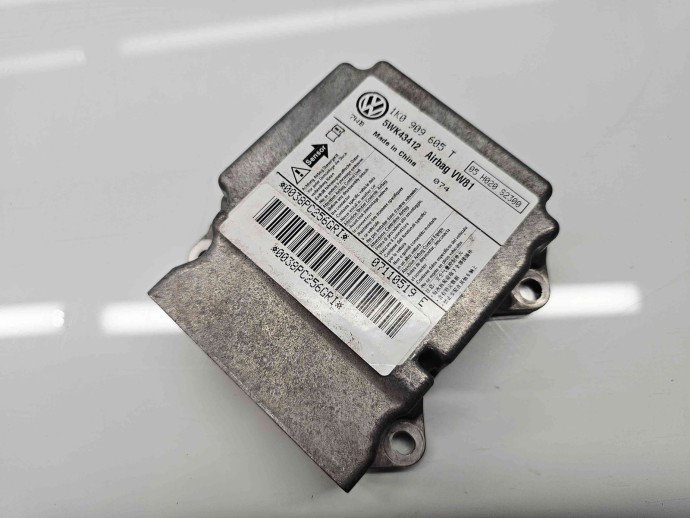 Calculator airbag  Volkswagen Golf 5 (1K1) [Fabr 2004-2008] 1K0909605T 1.2 TSI CBZB 77KW / 105CP
