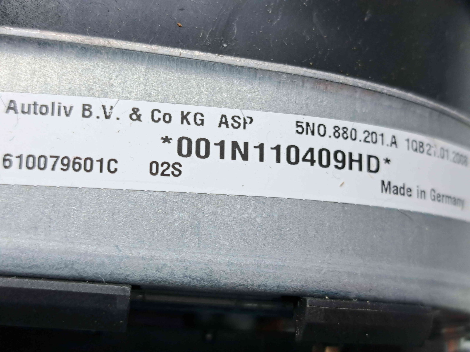 Airbag volan Volkswagen Tiguan (5N) [Fabr 2007-2016] 5N0880201A - imagine 5