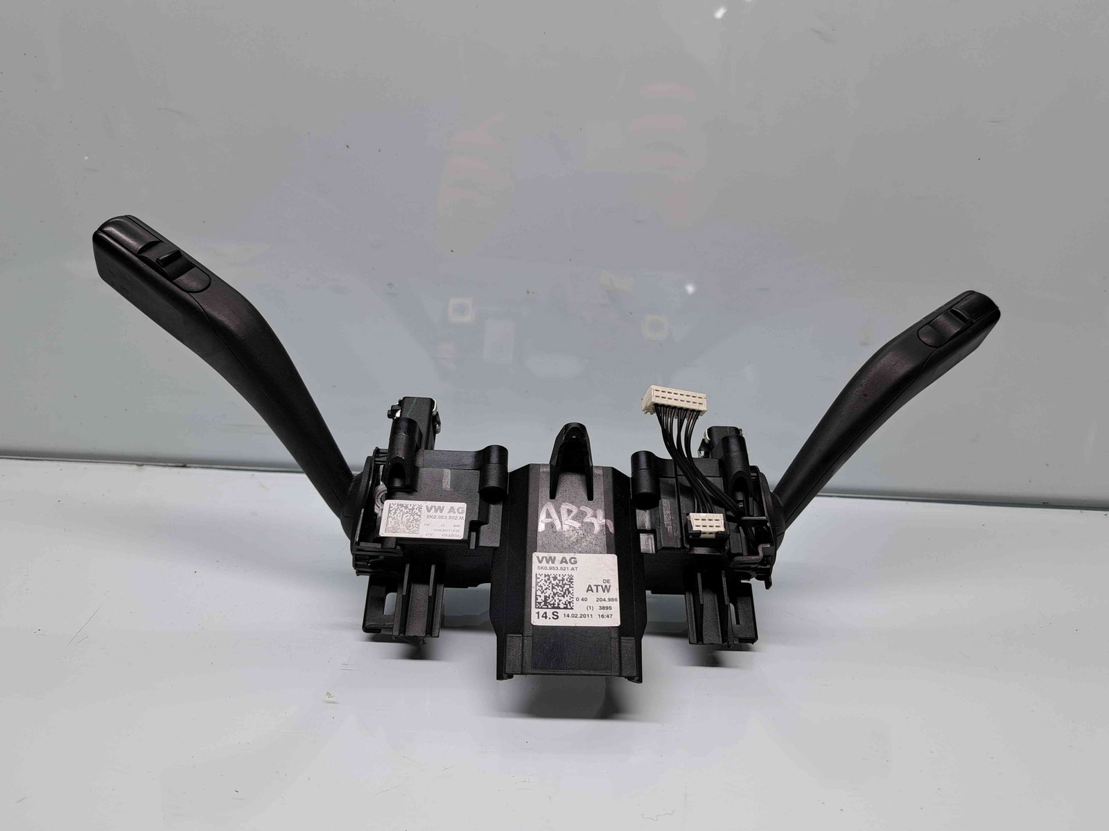 Ansamblu manete Skoda Octavia 2 Combi (1Z5) [Fabr 2004-2013] Facelift 5K0953502M - imagine 4