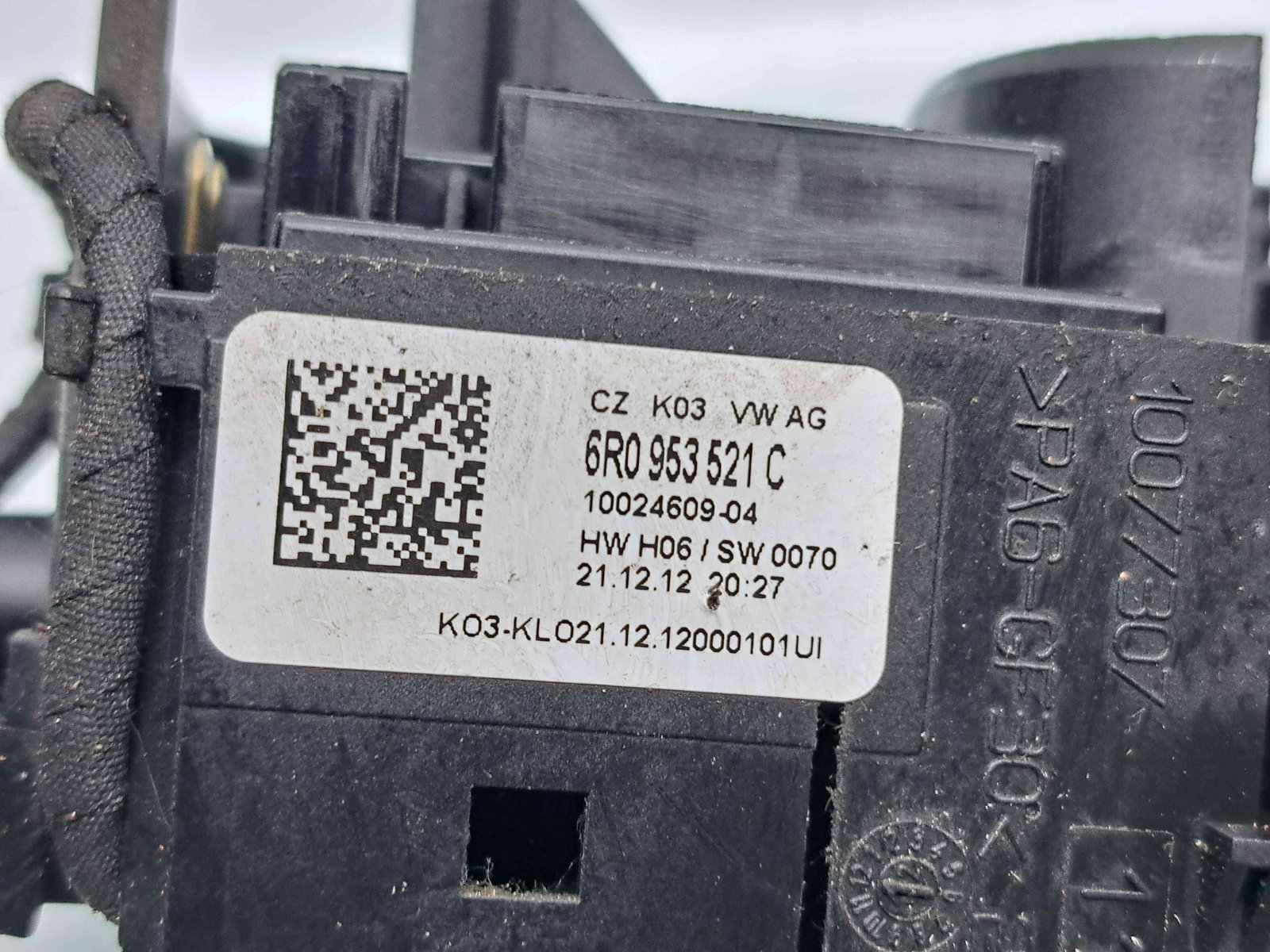 Ansamblu manete Skoda Fabia 2 (5J, 542) [Fabr 2007-2014] 6R0953521C - imagine 5