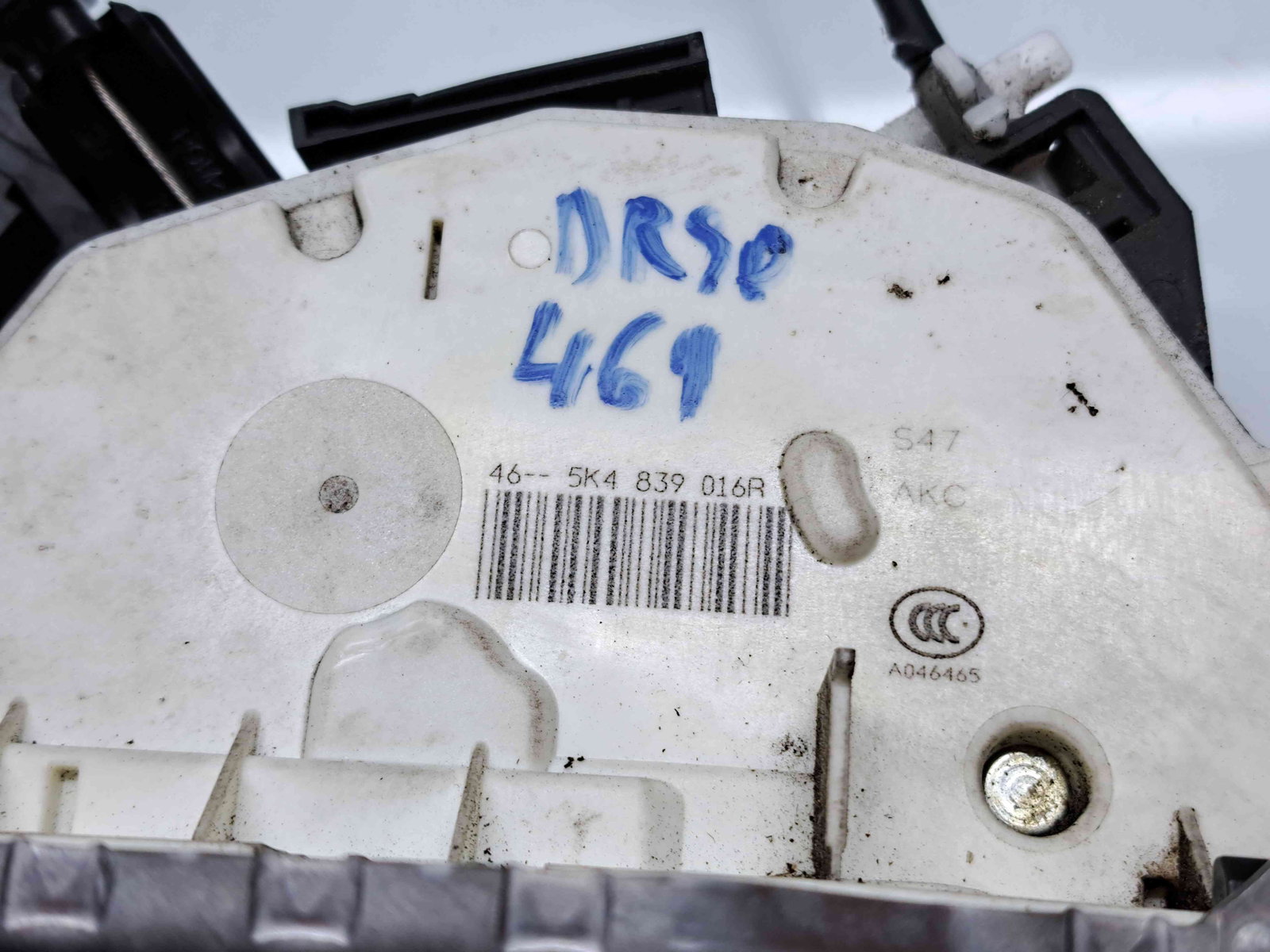 Broasca usa dreapta spate Volkswagen Golf 7 (5G) [Fabr 2014-prezent] 5K4839016R - imagine 2