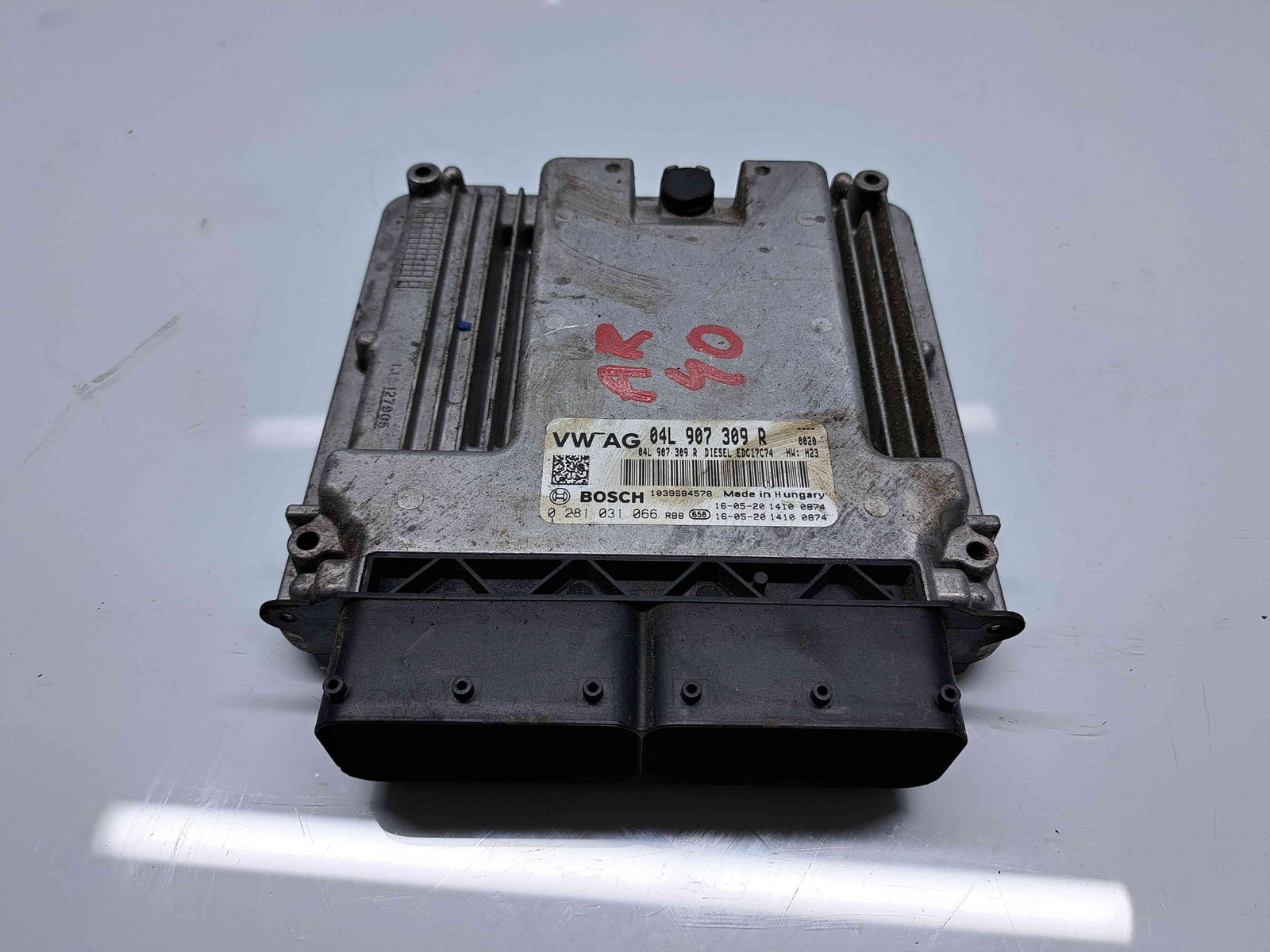 Calculator motor ECU Skoda Octavia 3 Combi (5E5) [Fabr 2012-prezent] 04L907309R 2.0 TDI CRMB 110KW / 150CP - imagine 2