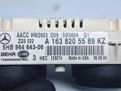  Panou comanda clima Mercedes Clasa ML (W163) [Fabr 1998-2005] A1638205589
