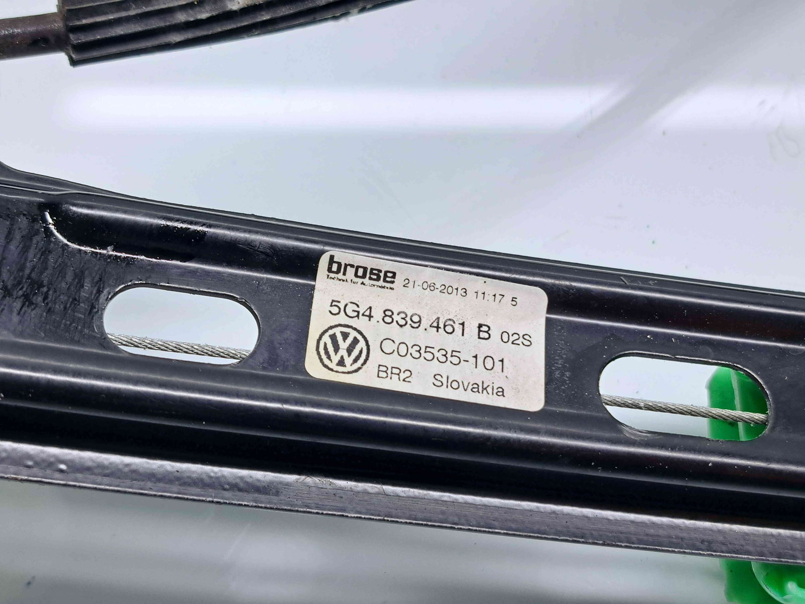 Macara electrica geam stanga spate Volkswagen Golf 7 (5G) [Fabr 2014-prezent] 5G4839461B - imagine 2