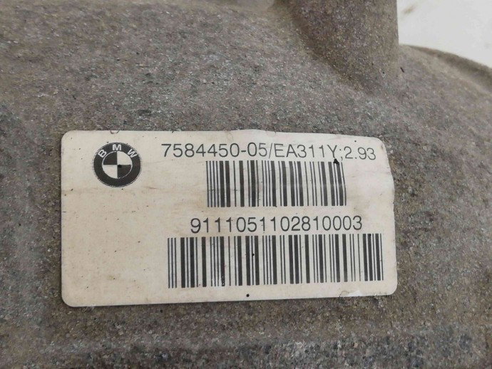 Diferential spate 7584450-05 Bmw 520D F10 2.0 N47 2011-2016