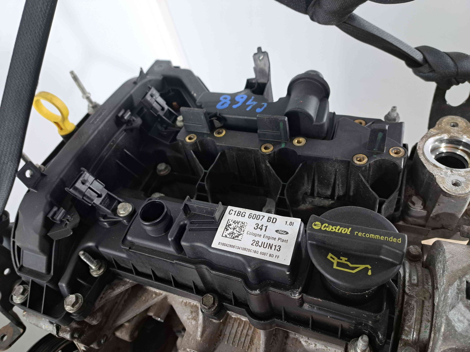 Motor complet ambielat Ford Fiesta 6 facelift [Fabr 2008-2019] SFJA 1.0 Benz M1JE 74KW / 101CP - imagine 6