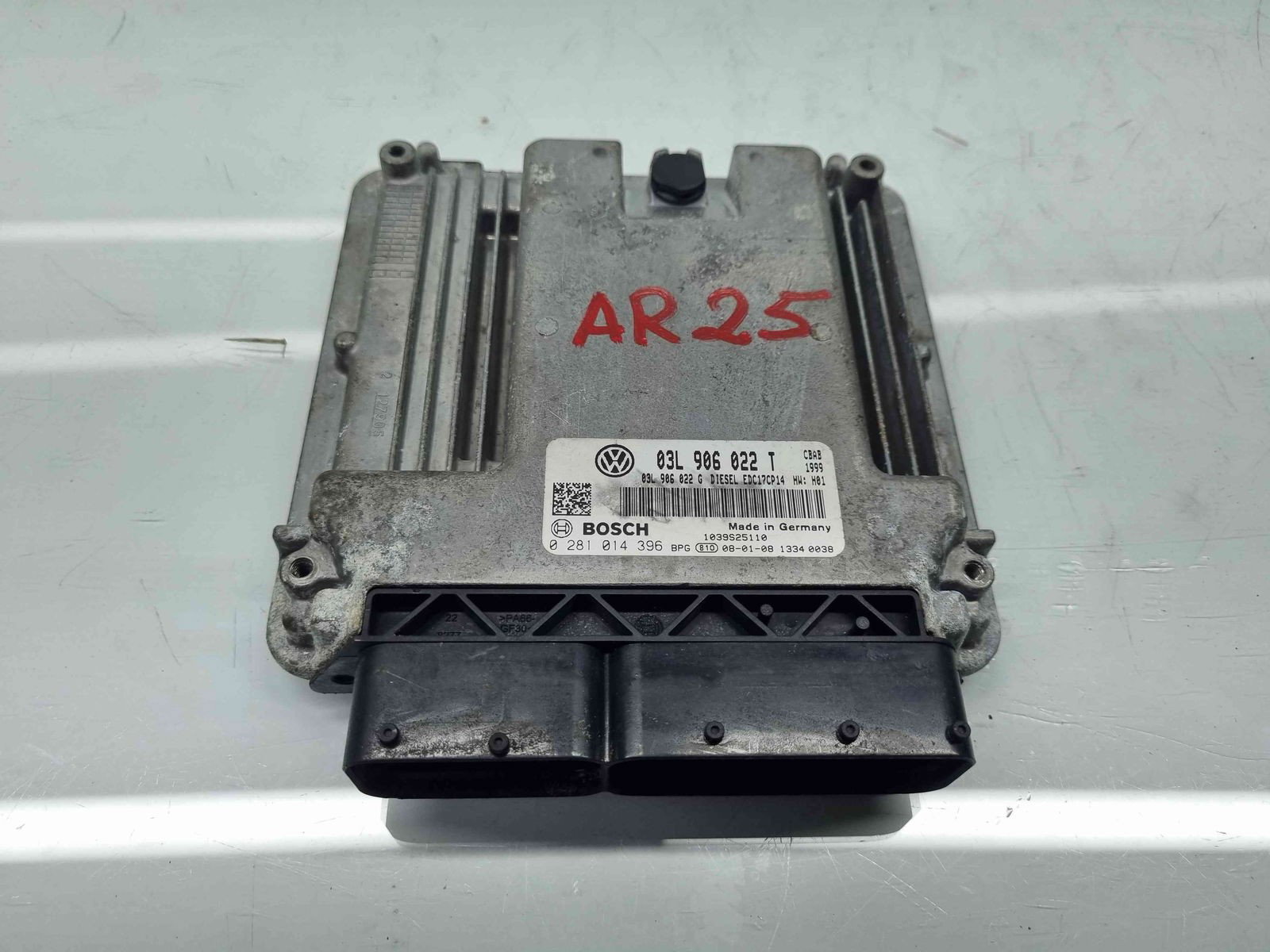 Calculator motor ECU AUDI A3 (8P1) [Fabr 2003-2012] 03L906022T 2.0 TDI CBAB 103KW / 140CP - imagine 1