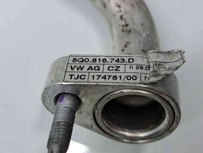 Conducta AC   Skoda Octavia 3 (5E3) [Fabr 2012-2020] 5Q0816743D 1.6 TDI DCXA 88KW / 120CP
