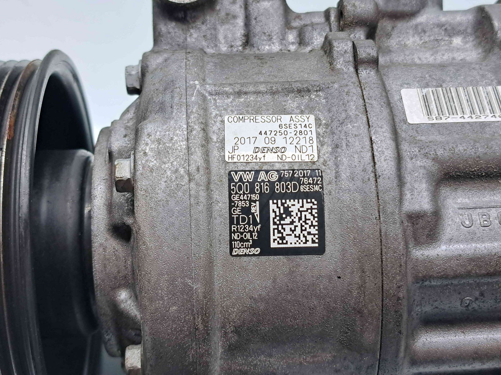 Compresor clima Volkswagen Passat B8 (3G2) [Fabr 2015-prezent] 5Q0816803D 2.0 TDI CRMB 110KW / 150CP - imagine 4