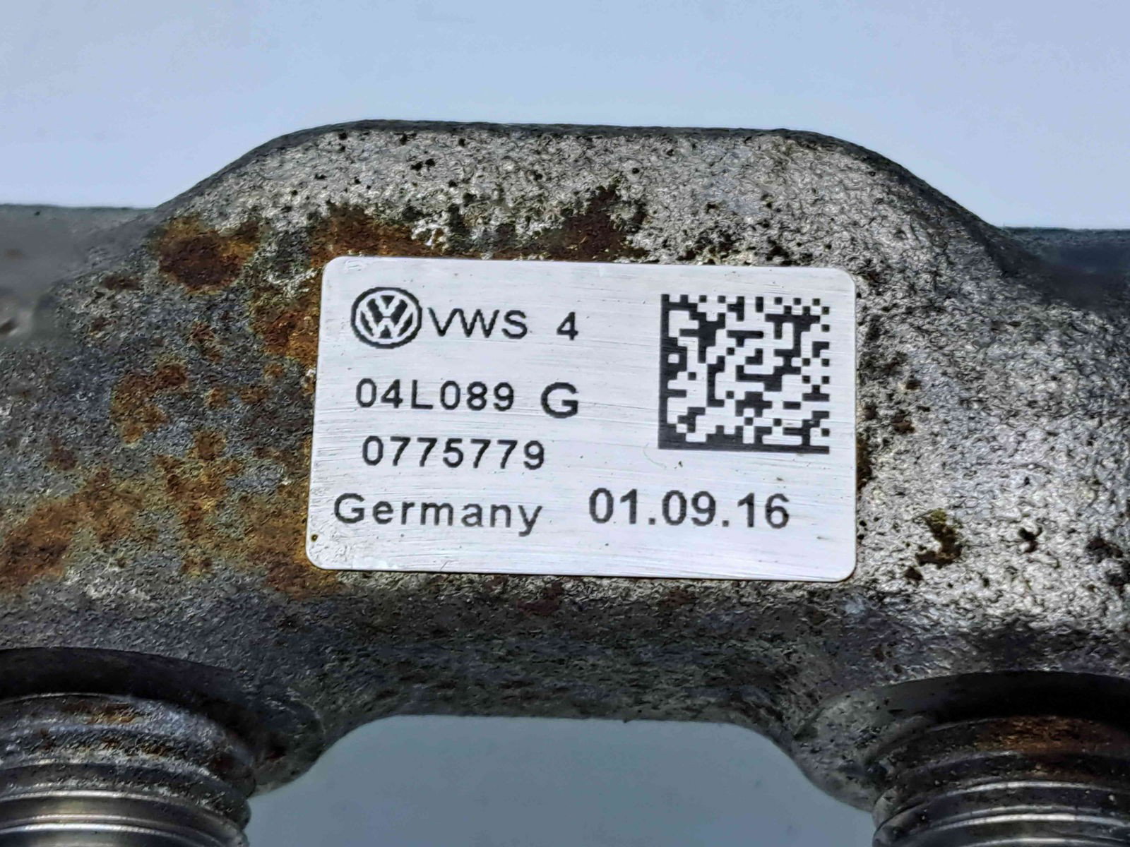 Rampa injectoare Volkswagen Golf 7 (5G) [Fabr 2014-prezent] 04L089G 1.6 TDI DCXA 88KW / 120CP - imagine 2