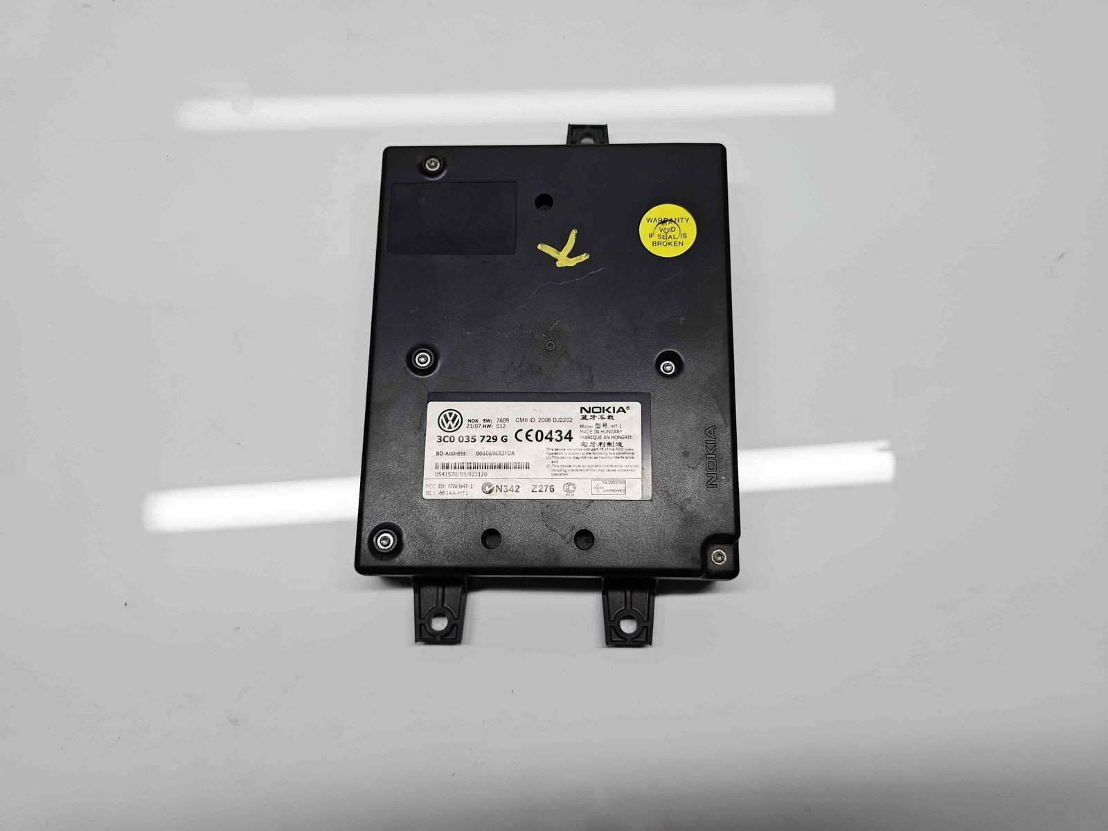 Modul bluetooth Volkswagen Caddy 3 (2KA, 2KH) [Fabr 2004-2009] 3C0035729G - imagine 5