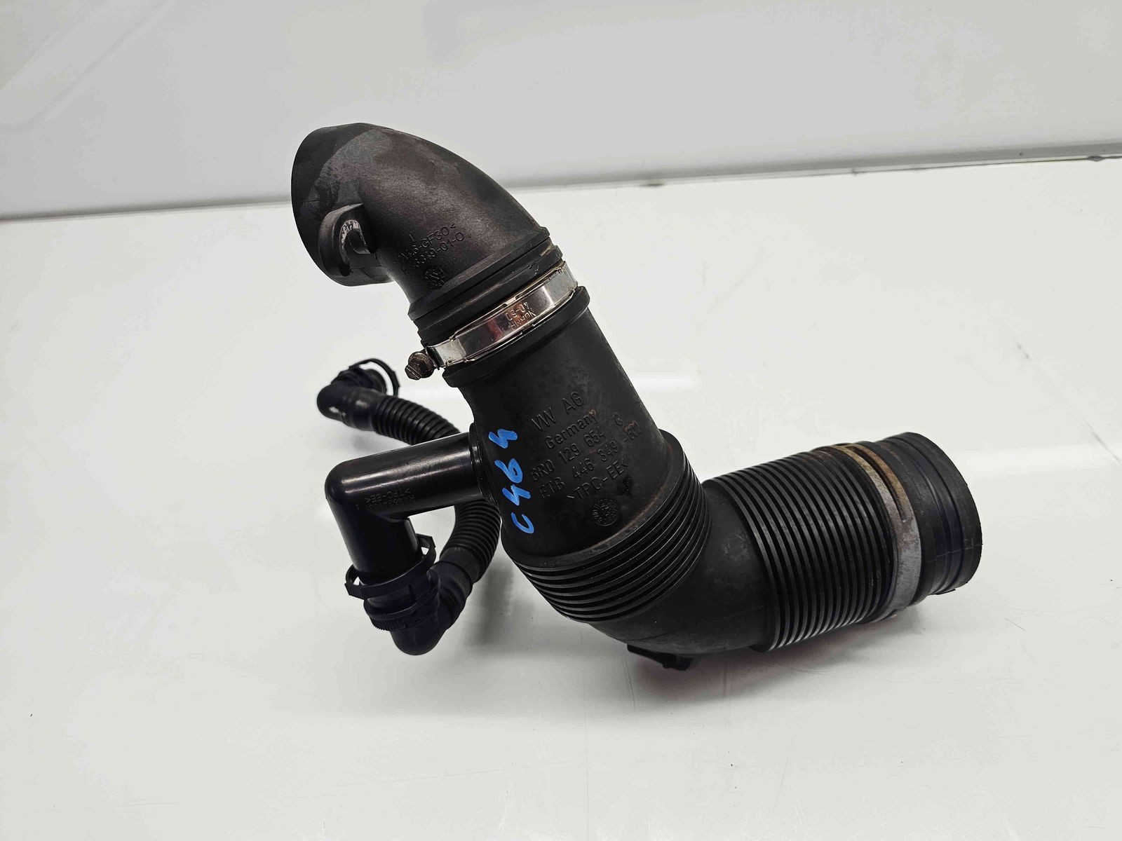 Tub admisie aer Skoda Rapid (NH3) [Fabr 2012-2019] 6R0129654C 1.6 TDI CAYC 77KW / 105CP - imagine 4