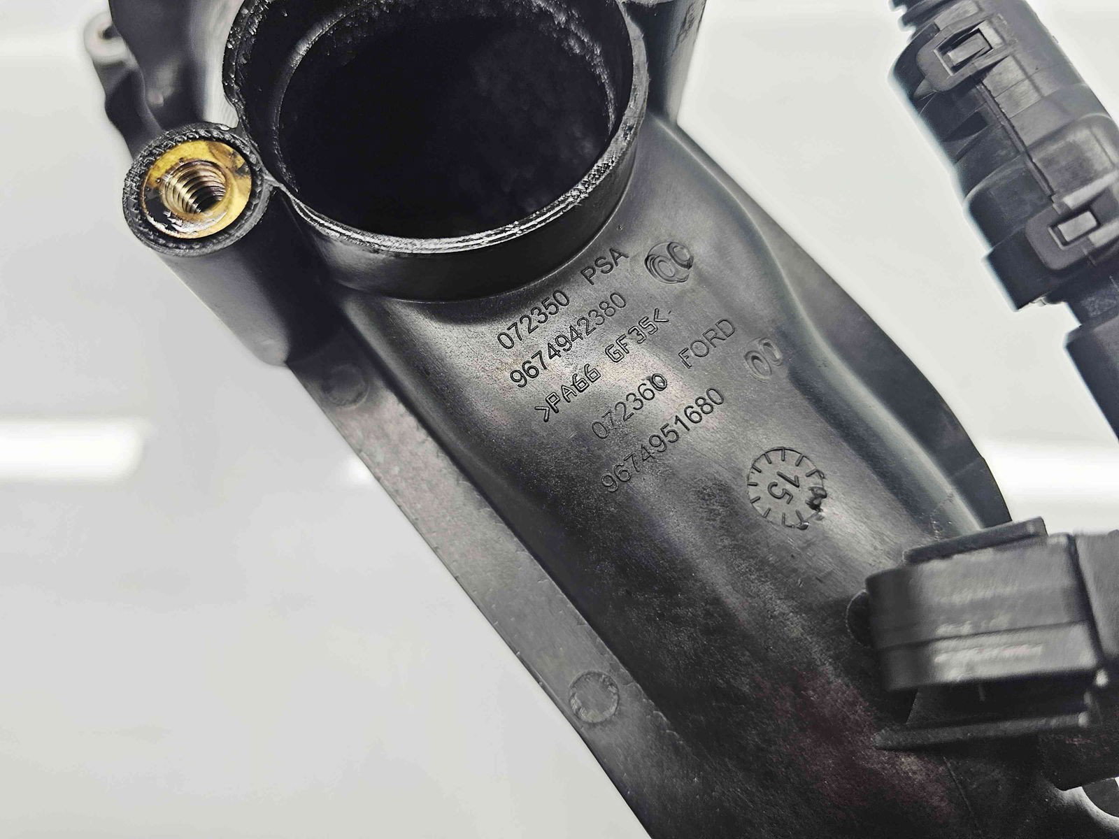 Tub intercooler PEUGEOT 208 [Fabr 2012-prezent] 9674951680 1.6 HDI DV6FD 73KW / 100CP - imagine 4