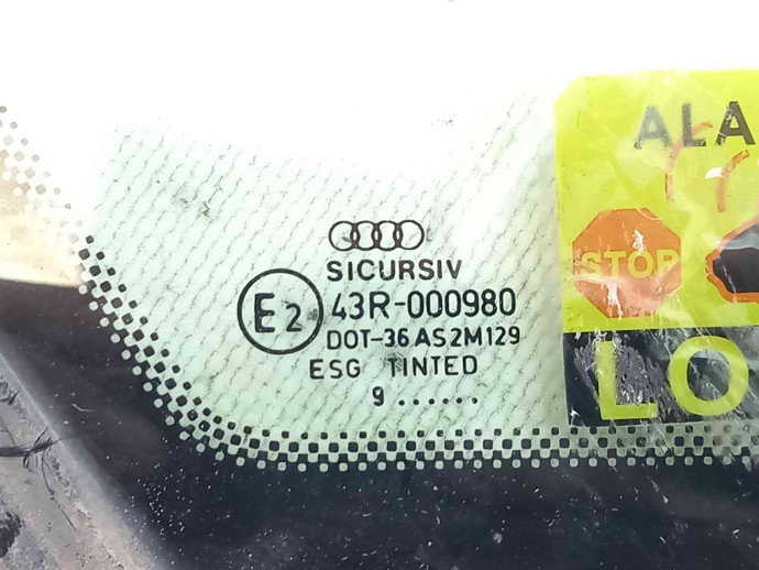 Geam caroserie fix stanga OEM Audi A6 C5 2.5 AKN 1997-2005