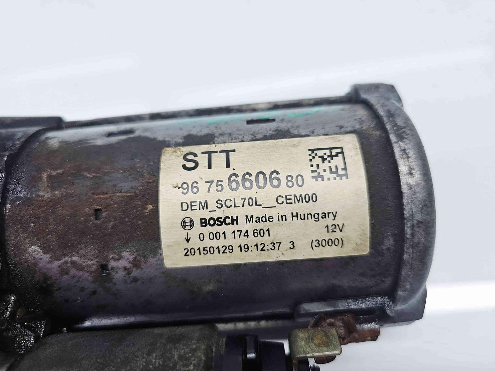 Electromotor 12 dinti PEUGEOT 508 [Fabr 2010-2018] 9675660680 1.6 HDI DV6FD73KW / 100CP - imagine 6