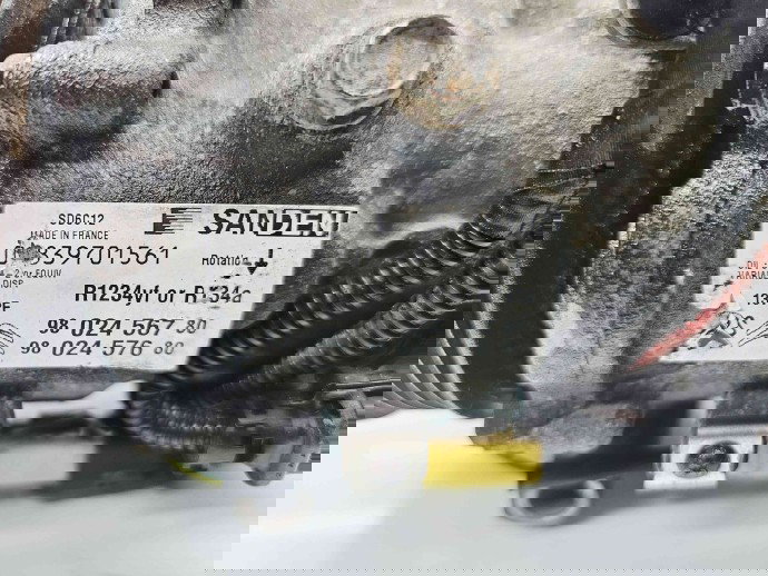 Compresor clima  PEUGEOT 208 [Fabr 2012-prezent] 9802456780 1.6 HDI DV6FD 73KW / 100CP