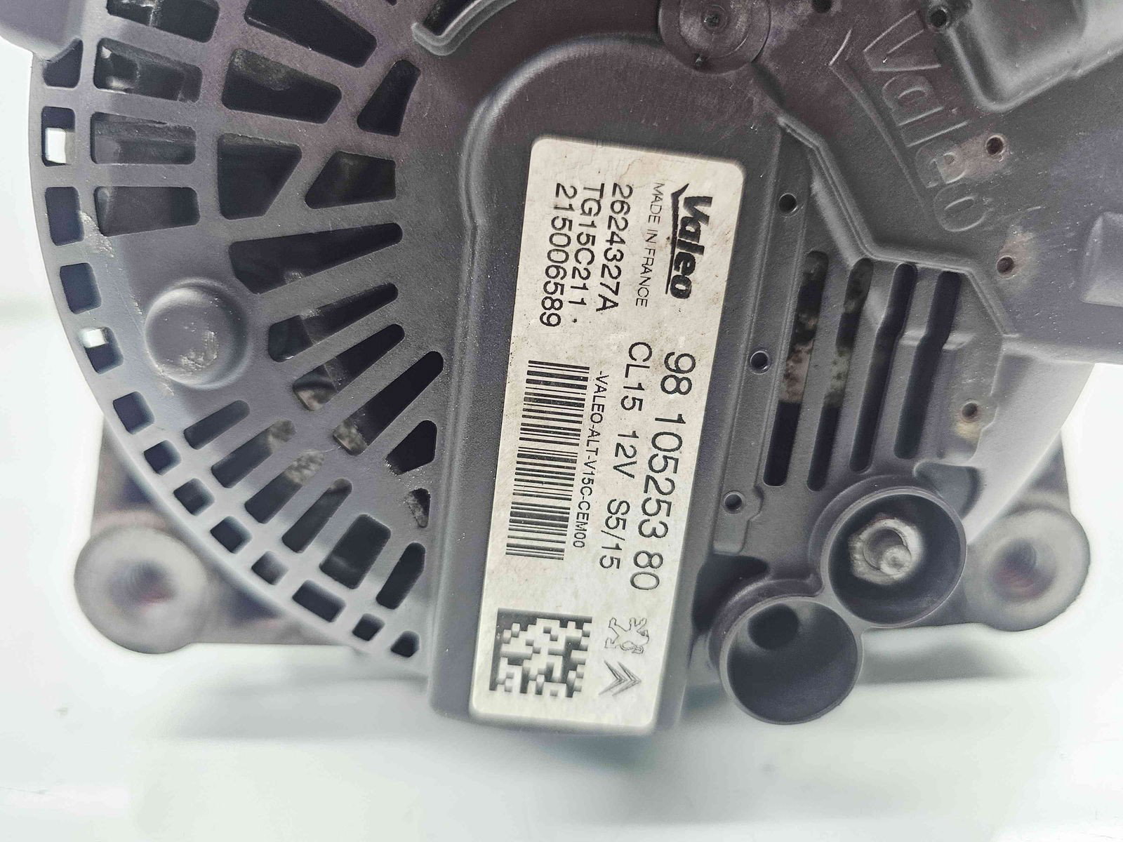 Alternator PEUGEOT 208 [Fabr 2012-prezent] 9810525380 1.6 HDI DV6FD 73KW / 100CP - imagine 5