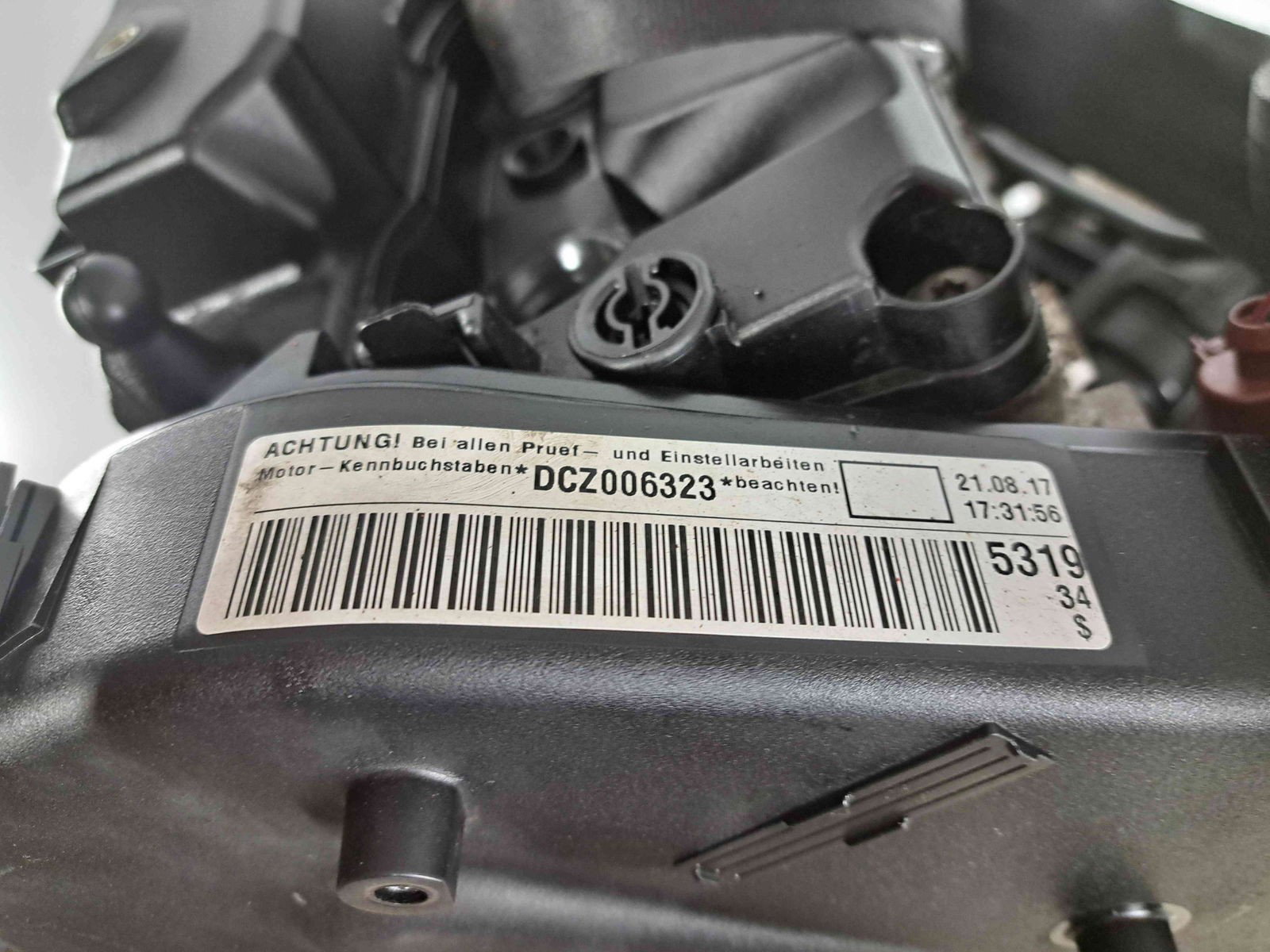 Motor complet ambielat Volkswagen Passat B8 (3G2) [Fabr 2015-prezent] DCZA 1.6 TDI DCZA 88KW / 120CP - imagine 5