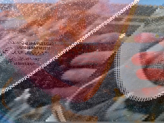 Geam caroserie fix dreapta Mazda 3 (BK) [Fabr 2003-2009] OEM