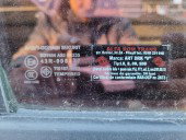 Geam usa dreapta spate Mazda 3 (BK) [Fabr 2003-2009] OEM