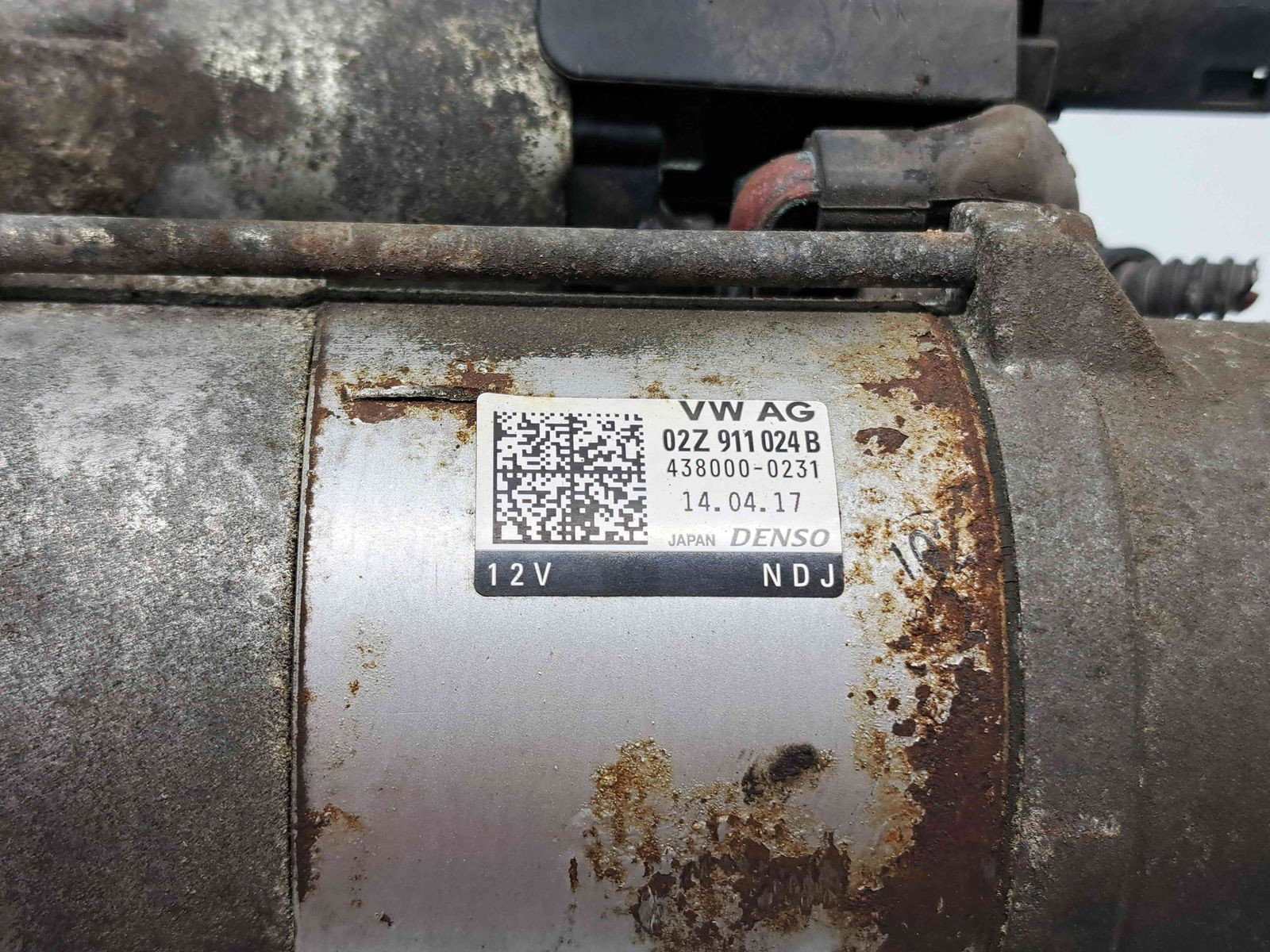 Electromotor 13 dinti AUDI A3 (8V1) [Fabr 2012-2017] 02Z911024B 1.6 TDI DCZA88KW / 120CP - imagine 4