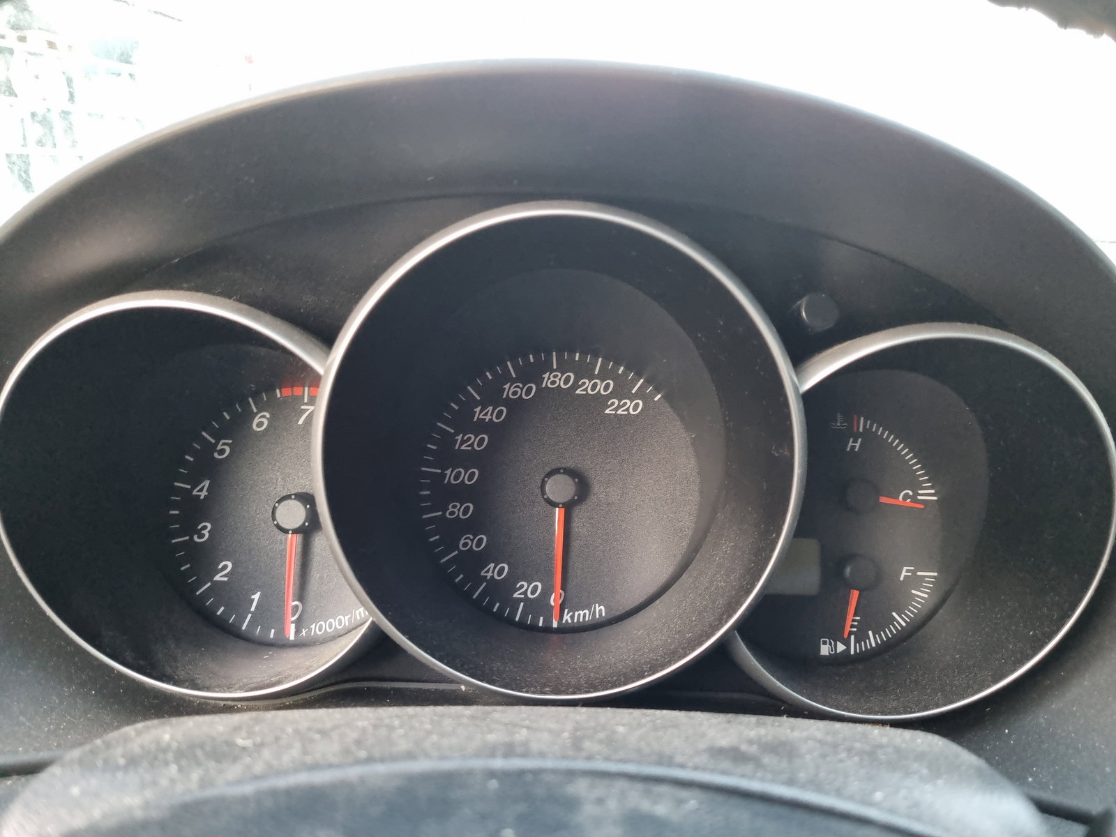 Ceas bord Mazda 3 (BK) [Fabr 2003-2009] OEM - imagine 1