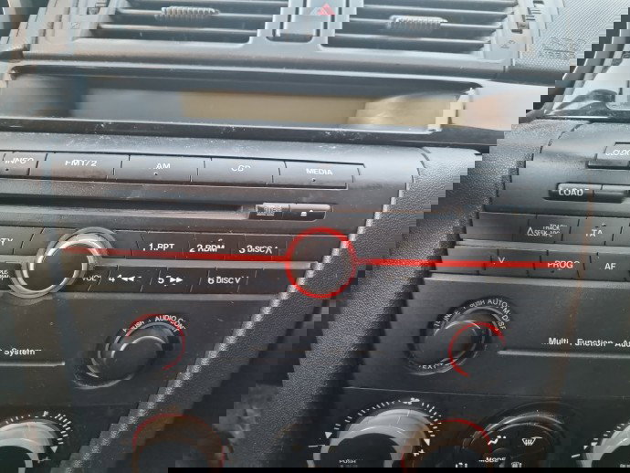  Radio CD Mazda 3 (BK) [Fabr 2003-2009] OEM