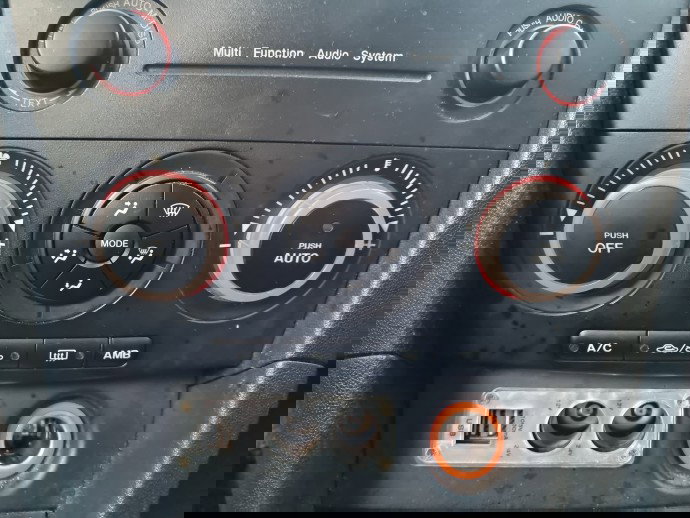  Panou comanda clima Mazda 3 (BK) [Fabr 2003-2009] OEM