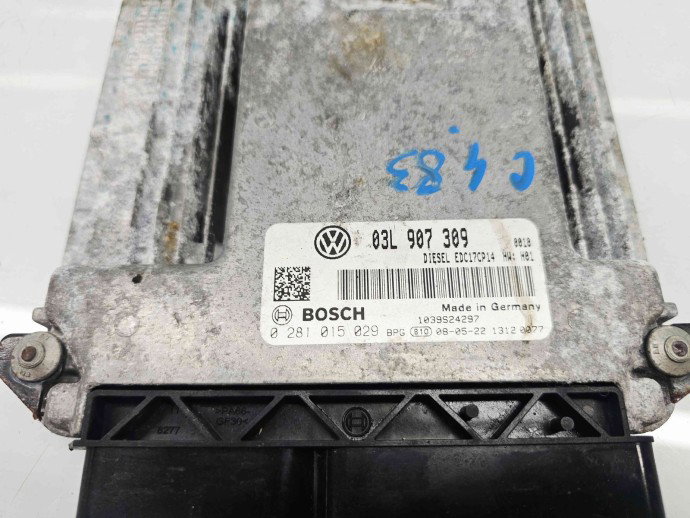 Calculator motor ECU  Volkswagen Tiguan (5N) [Fabr 2007-2016] 03L907309 2.0 TDI CBAB 103KW / 140CP
