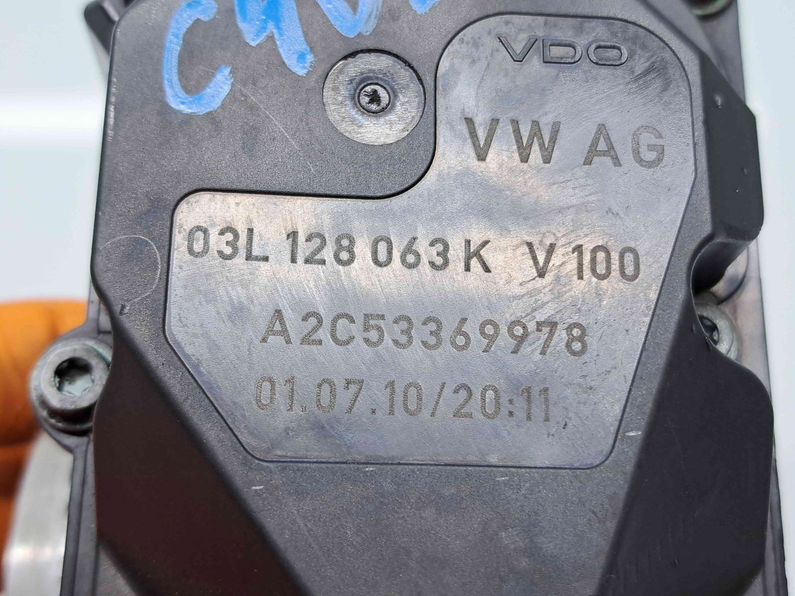 Clapeta acceleratie Volkswagen Tiguan (5N) [Fabr 2007-2016] 03L128063K 2.0 TDI CFGB 125KW / 170CP - imagine 3