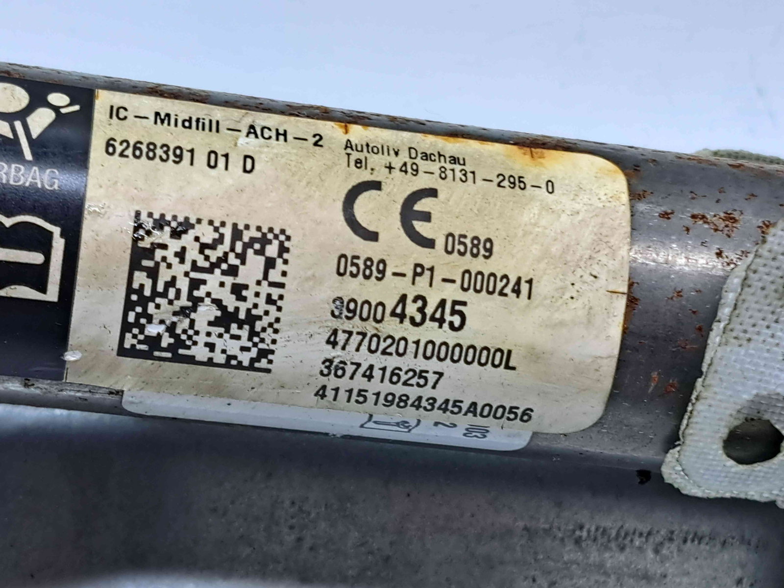 Airbag cortina stanga Opel Corsa E [Fabr 2014-prezent] 39004345 - imagine 4