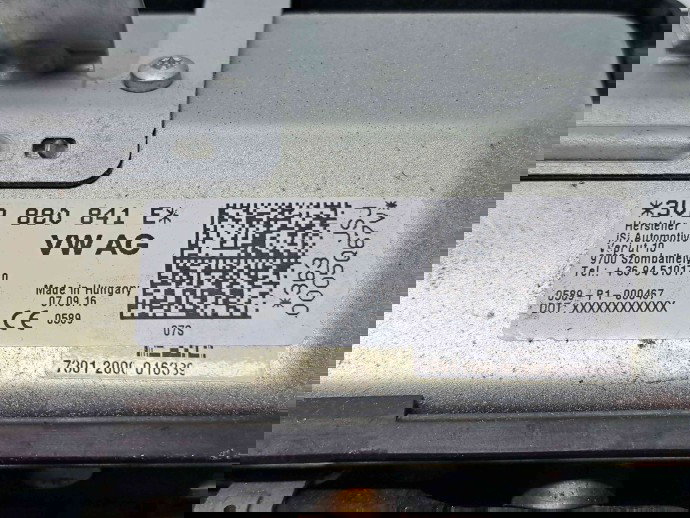  Airbag genunchi Skoda Superb III Combi (3V5) [Fabr 2015-2024] 3V2880841E