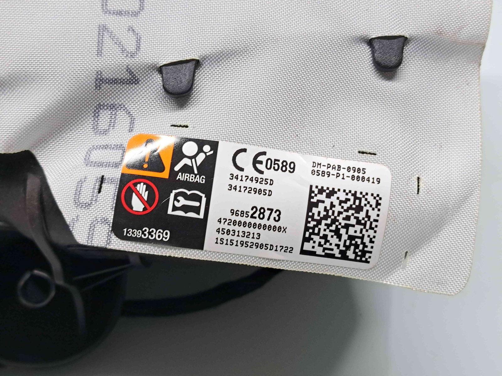 Airbag pasager Opel Corsa E [Fabr 2014-prezent] 96852873 - imagine 2