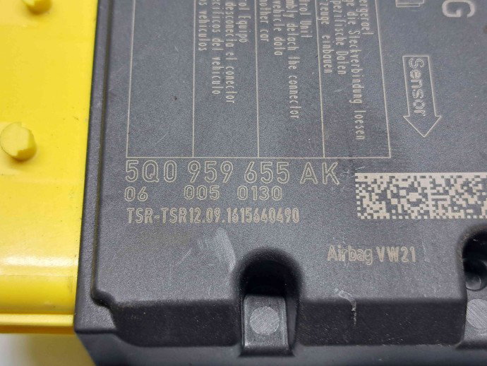 Calculator airbag Skoda Superb III Combi (3V5) [Fabr 2015-2024] 5Q0959655AK 2.0 TDI DFCA 140KW / 190CP