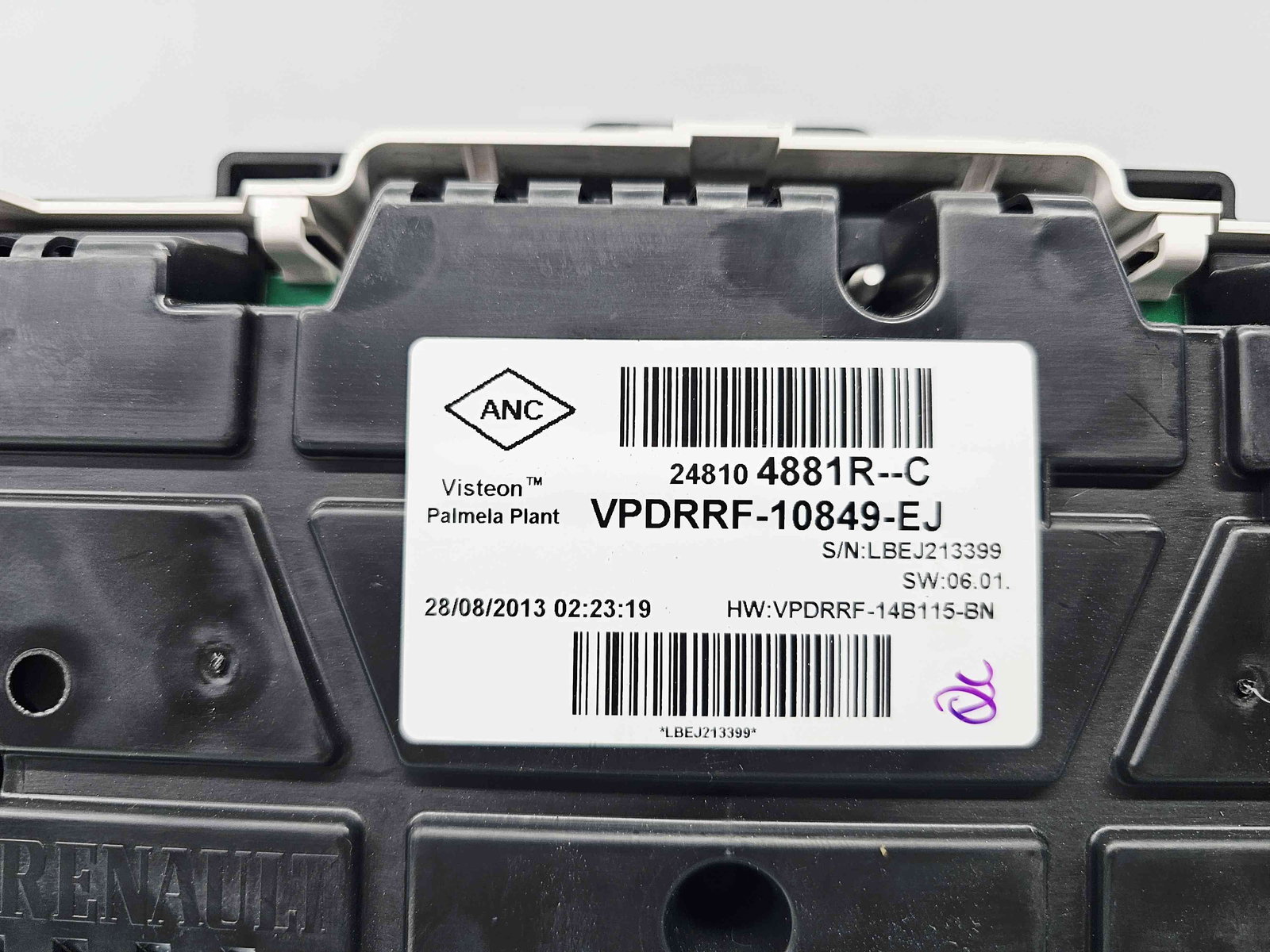 Ceas bord Renault Captur (J87) [Fabr 2013-2017] 248104881R - imagine 4