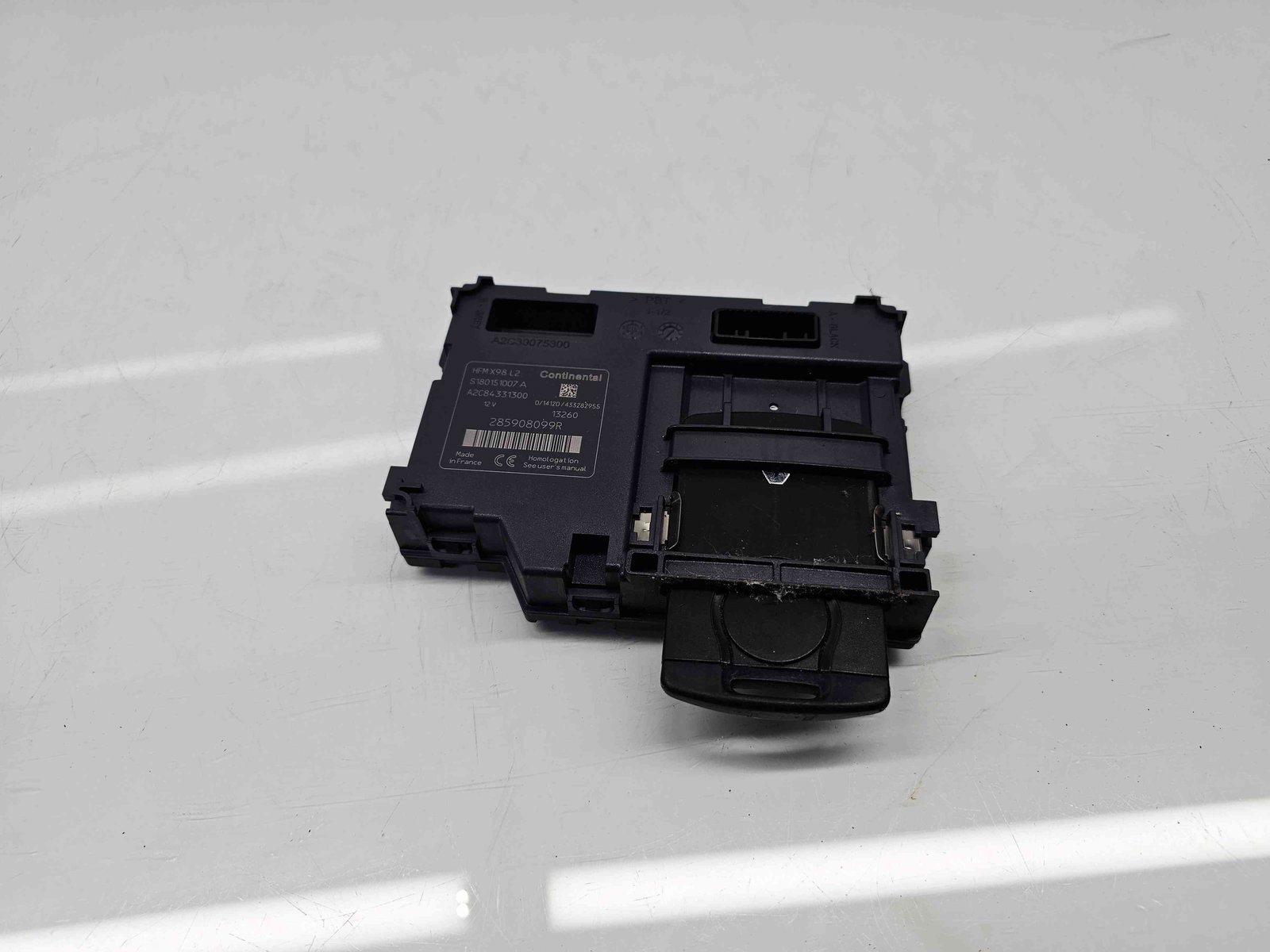 Contact cu cheie Renault Captur (J87) [Fabr 2013-2017] 285908099R 1.5 dCi K9K60866KW / 90CP - imagine 1