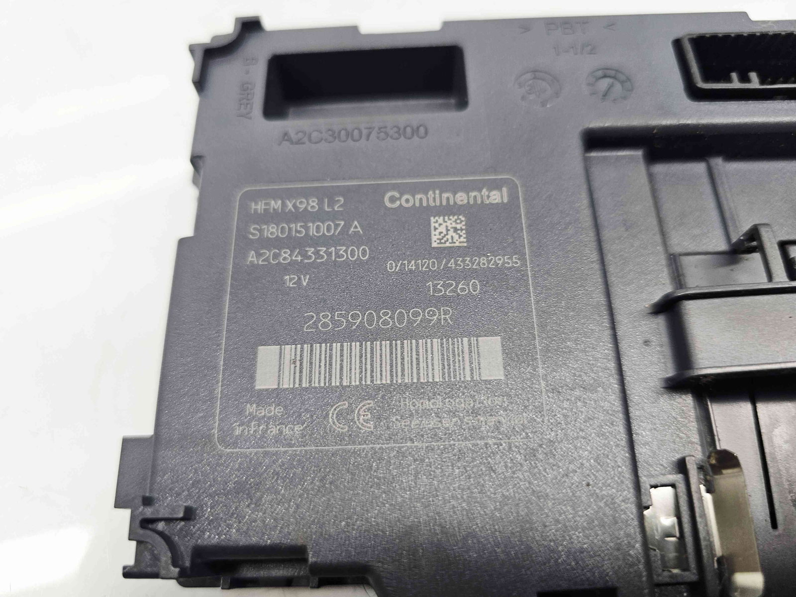 Contact cu cheie Renault Captur (J87) [Fabr 2013-2017] 285908099R 1.5 dCi K9K60866KW / 90CP - imagine 3