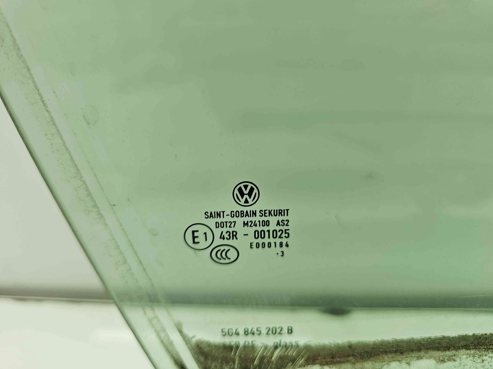 Geam usa dreapta fata Volkswagen Golf 7 (5G) [Fabr 2014-prezent] OEM - imagine 2