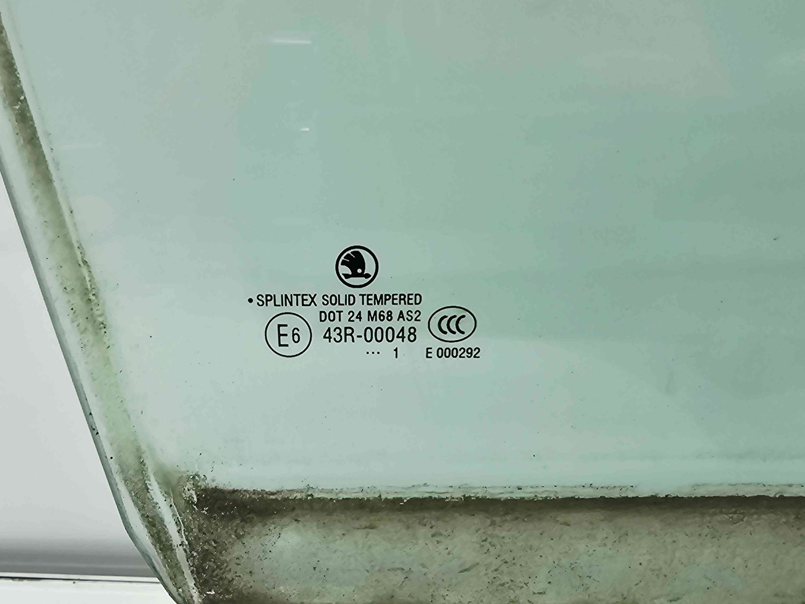 Geam usa dreapta spate Skoda Octavia 2 Combi (1Z5) [Fabr 2004-2013] Facelift OEM - imagine 2