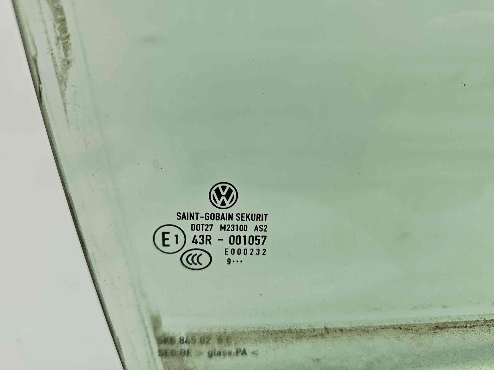 Geam usa dreapta spate Volkswagen Golf 6 (5K1) [Fabr 2009-2013] OEM - imagine 2