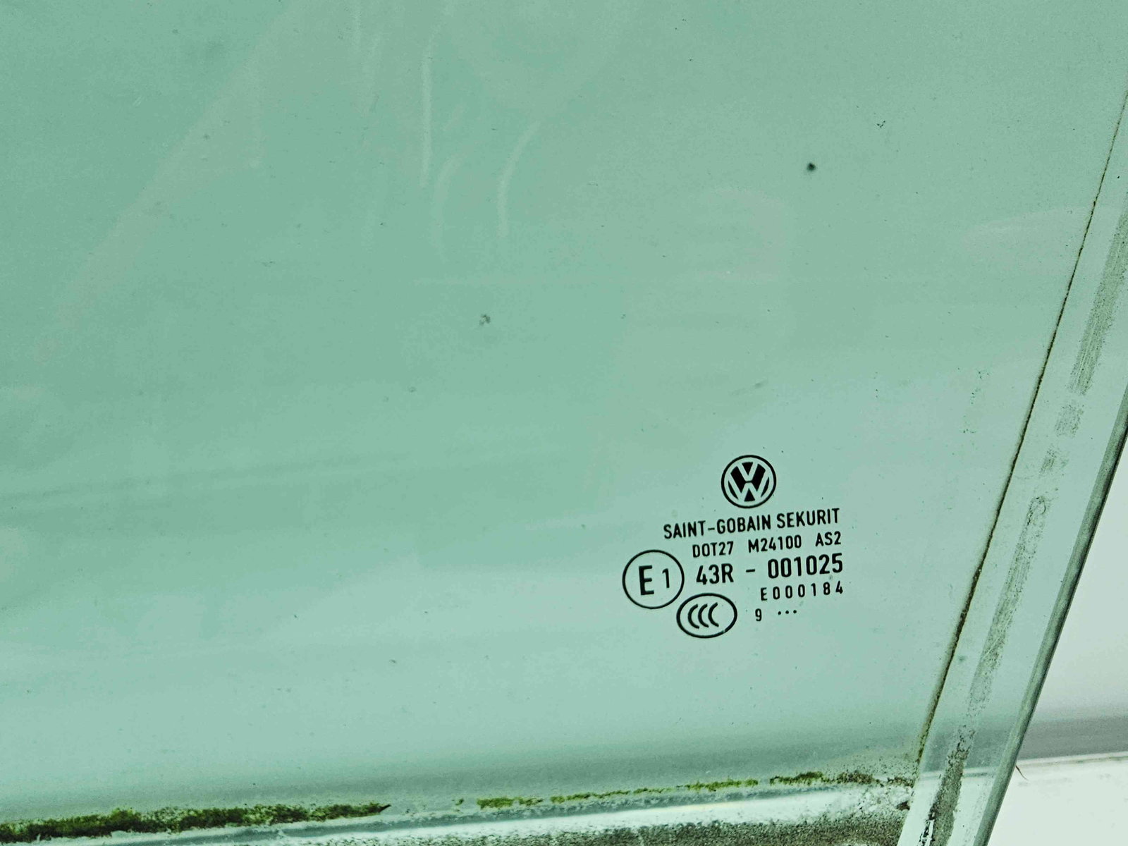 Geam usa stanga fata Volkswagen Golf 6 (5K1) [Fabr 2009-2013] OEM - imagine 2