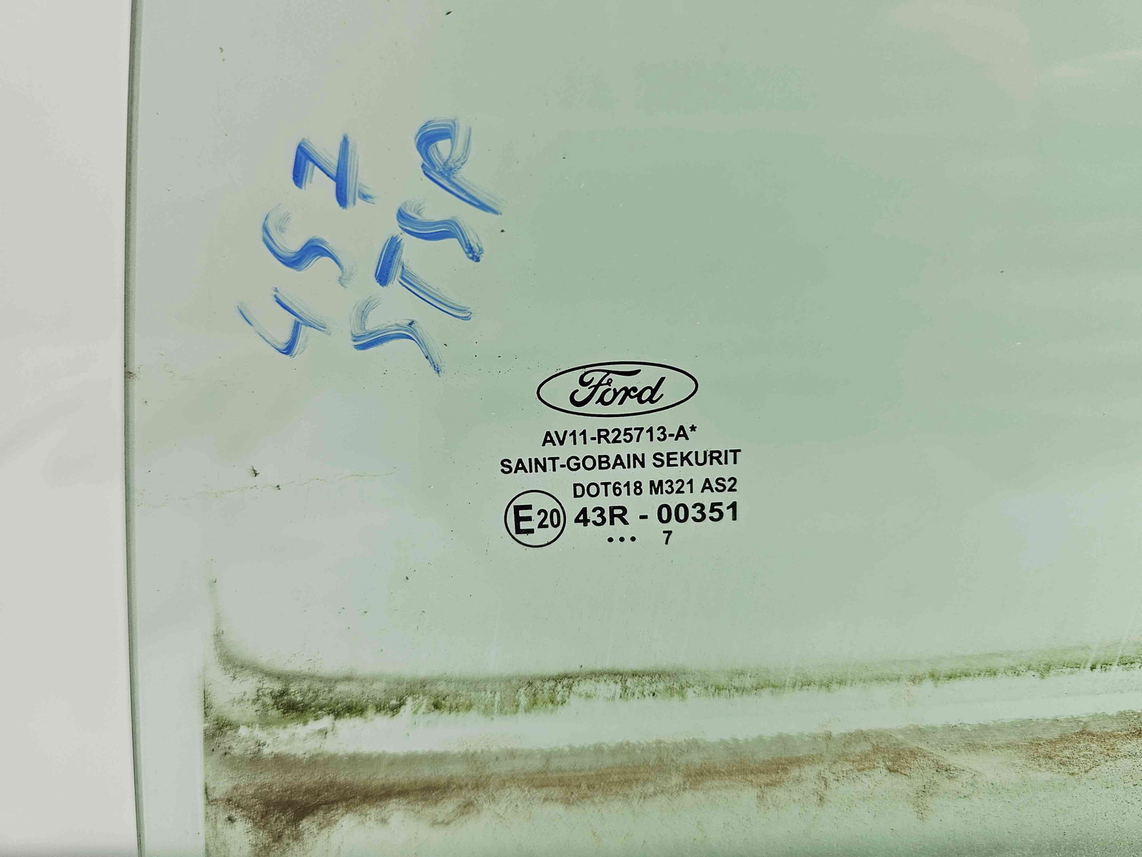 Geam usa stanga spate Ford B-Max [Fabr 2012-prezent] OEM - imagine 2