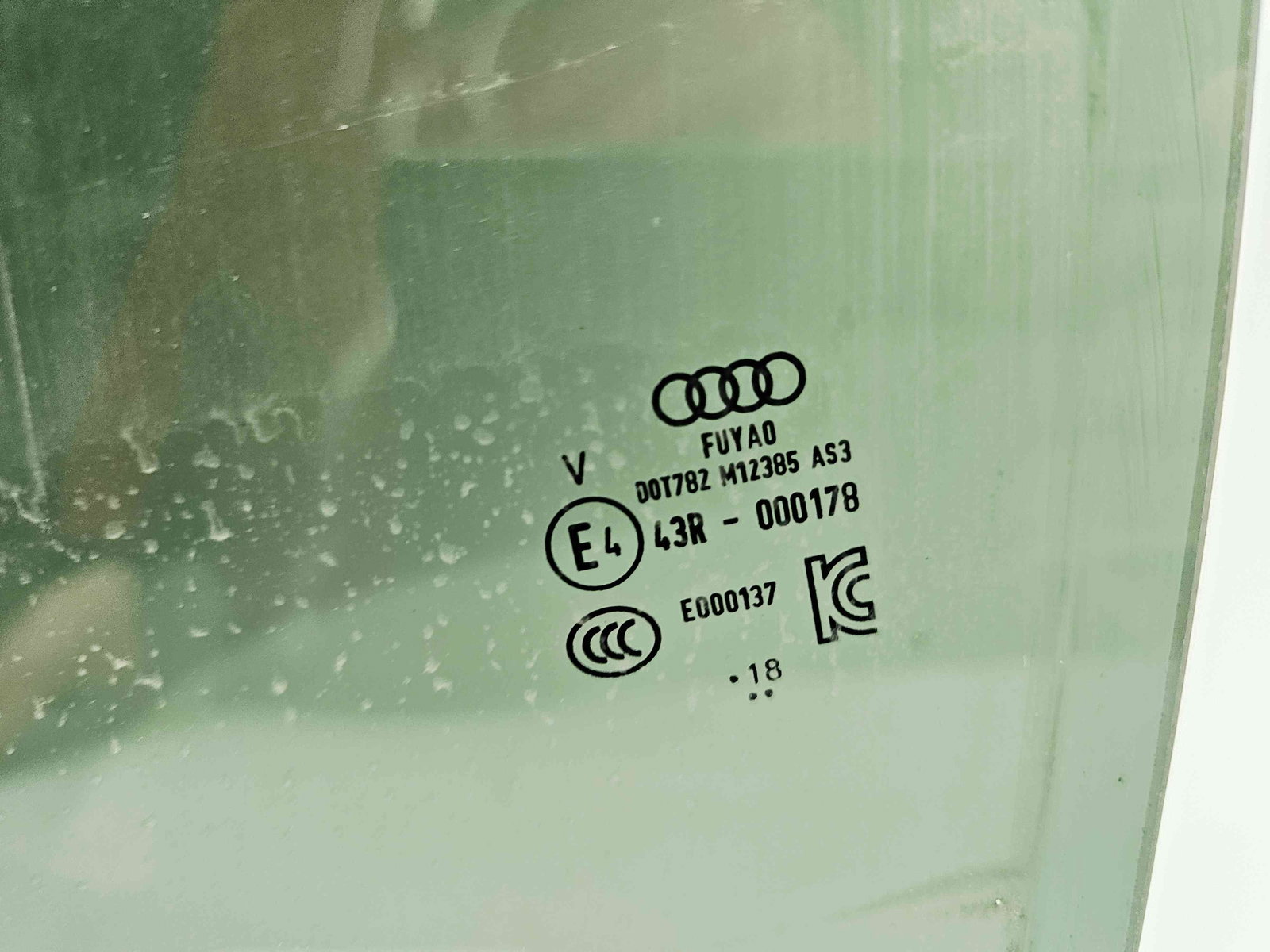 Geam usa stanga spate Audi A6 (4A2, C8) S-line [Fabr 2018-2025] OEM - imagine 2