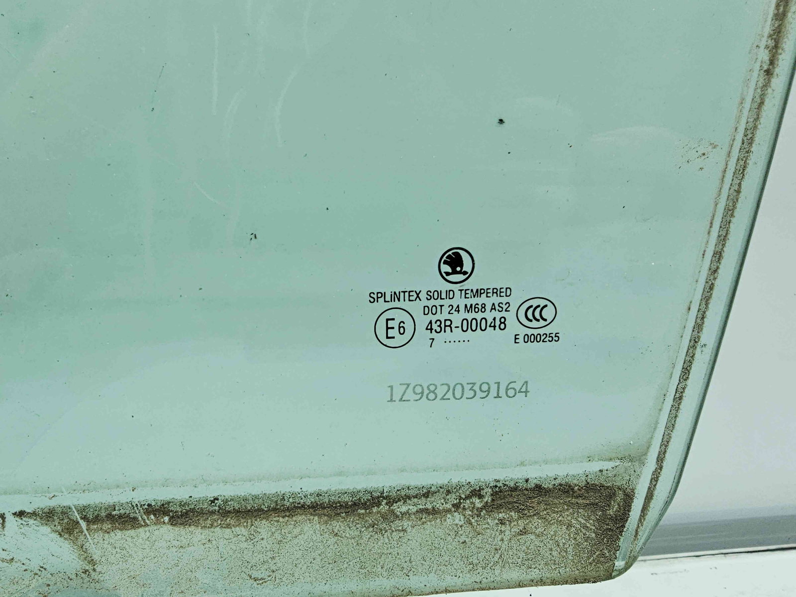 Geam usa stanga spate Skoda Octavia 2 (1Z3) [Fabr 2004-2013] OEM - imagine 2