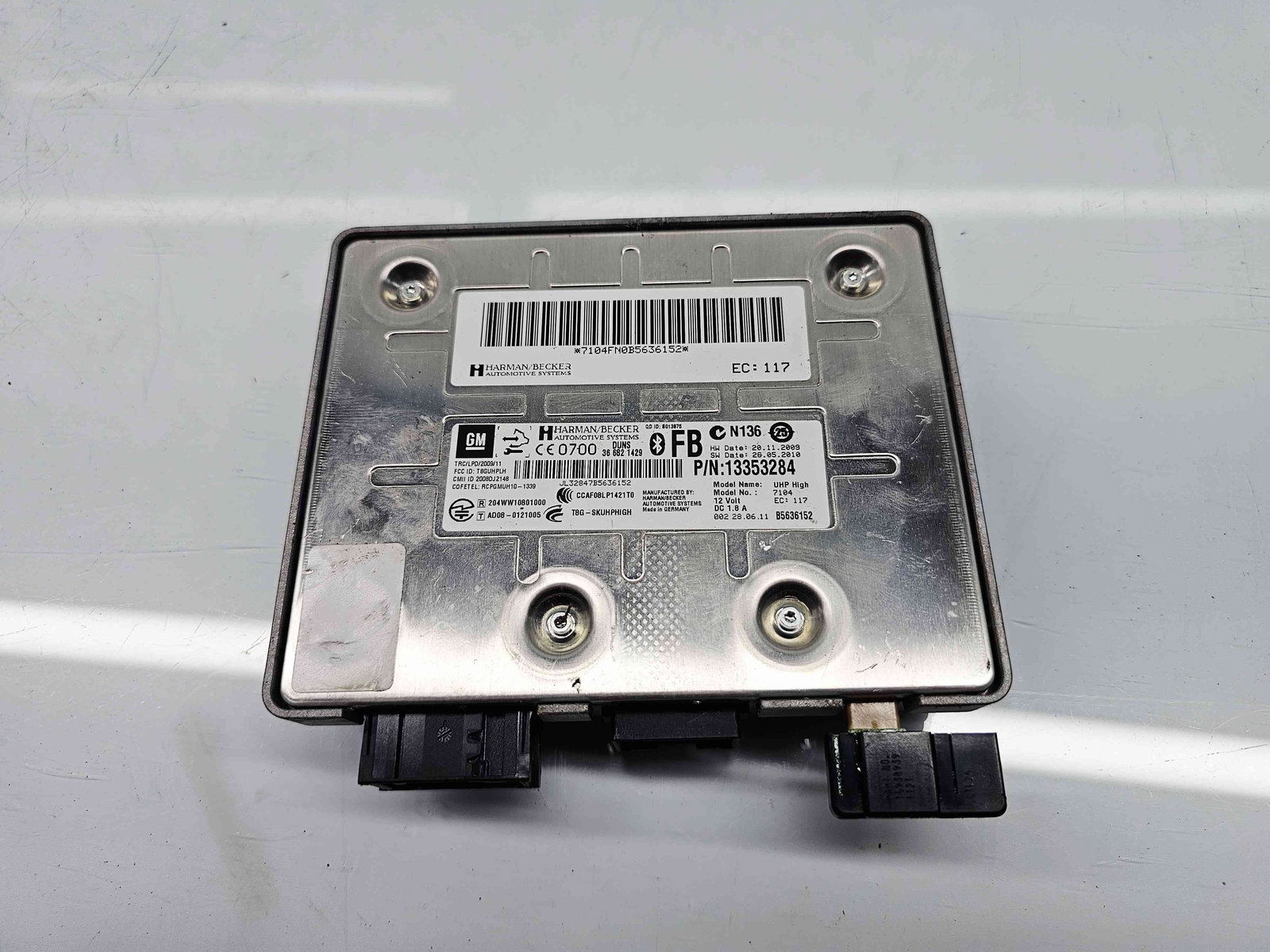 Modul bluetooth Opel Astra J [Fabr 2009-2015] 13353284 - imagine 3