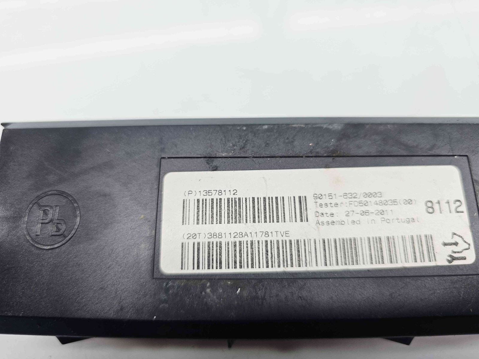 Modul confort Opel Astra J [Fabr 2009-2015] 13578112 - imagine 2