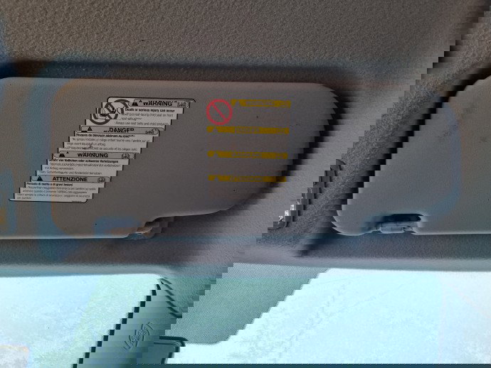  Parasolar dreapta Mazda 3 (BK) [Fabr 2003-2009] OEM