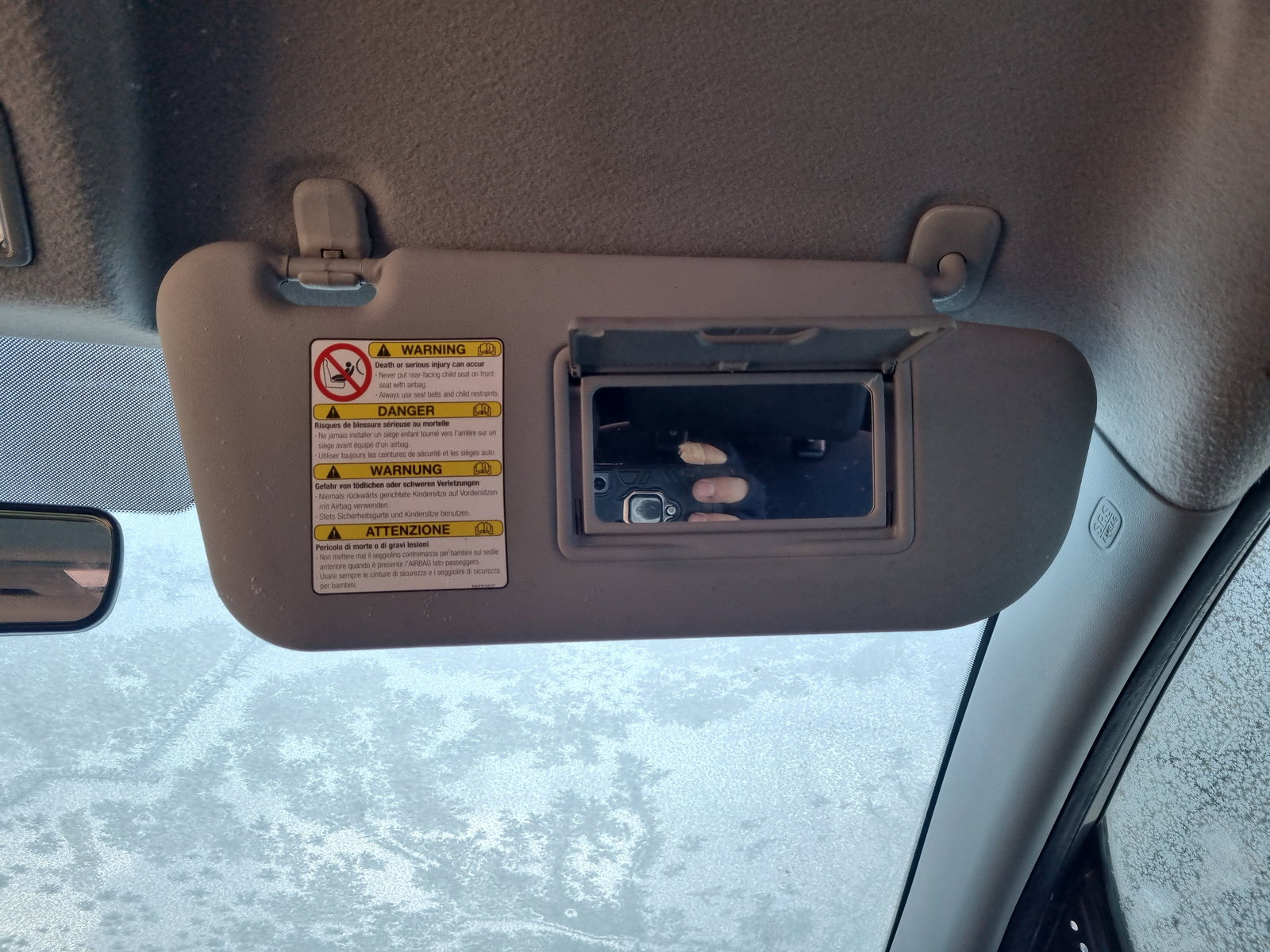 Parasolar dreapta Mazda 3 (BK) [Fabr 2003-2009] OEM - imagine 3