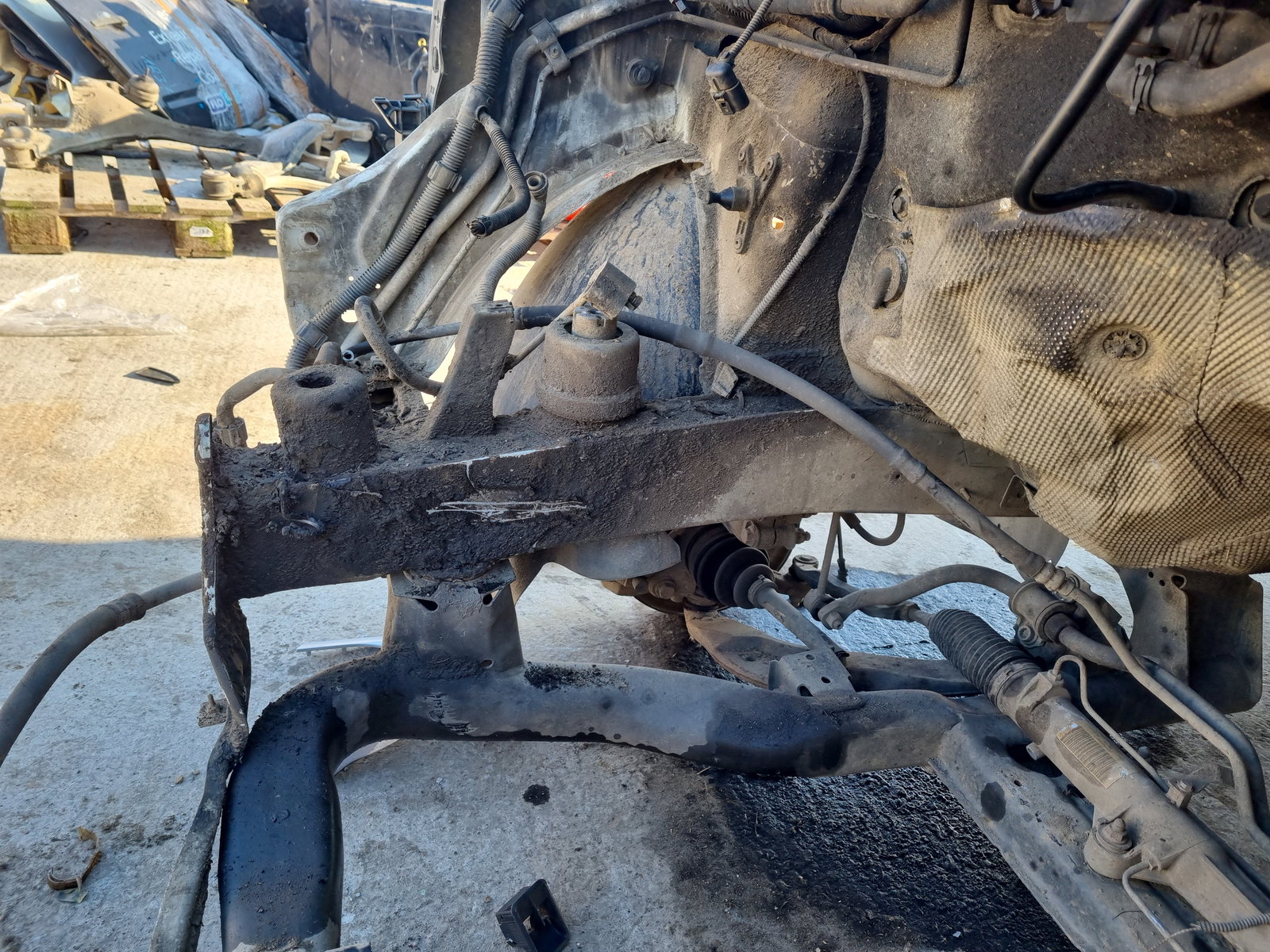 Lonjeron dreapta Volkswagen Transporter 5 (7HB, 7HJ) [Fabr 2004-2013] OEM - imagine 1