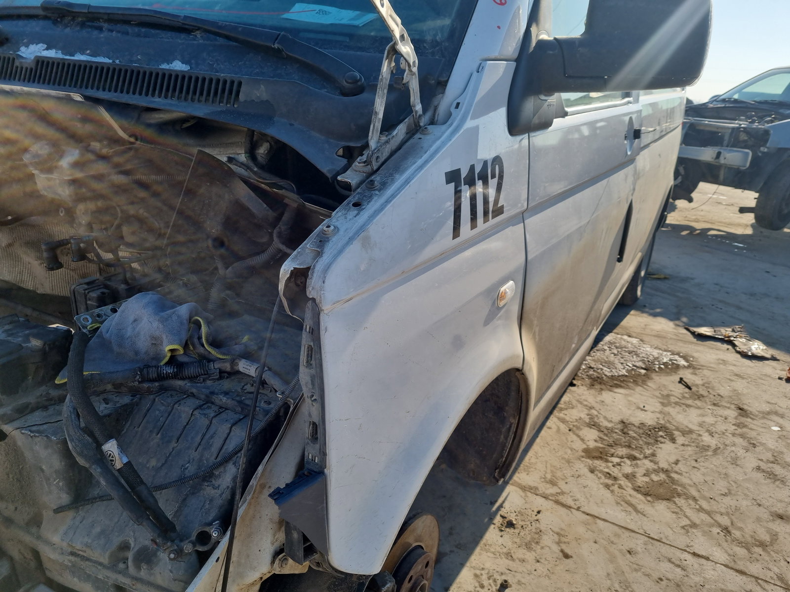 Aripa stanga fata Volkswagen Transporter 5 (7HB, 7HJ) [Fabr 2004-2013] OEM - imagine 2